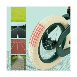 Hape - Aprenda a andar de bicicleta de equilíbrio, vermelha