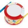 Hape - Bateria infantil eletrônica com luzes e reprodução guiada