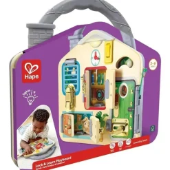 Hape - Bloqueio e chave do tabuleiro de jogo