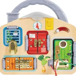 Hape - Bloqueio e chave do tabuleiro de jogo