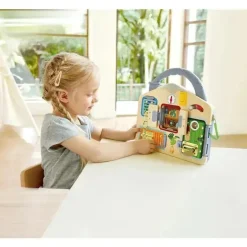 Hape - Bloqueio e chave do tabuleiro de jogo