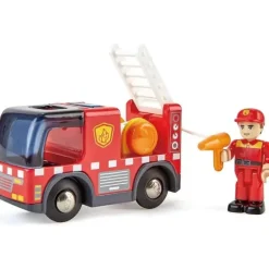 Hape - caminhão de bombeiros com sirene