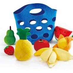 Hape - Cesta de frutas infantil