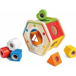 Hape - Classificador de Formas Maravilhas de Madeira