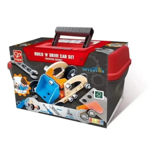 Hape - Conjunto de carros Construa e Dirija