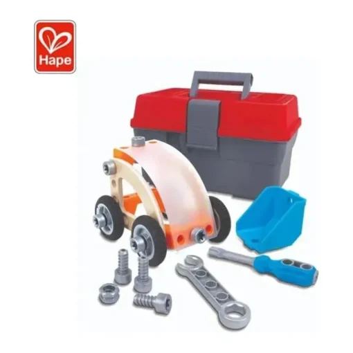 Hape - Conjunto de carros Construa e Dirija