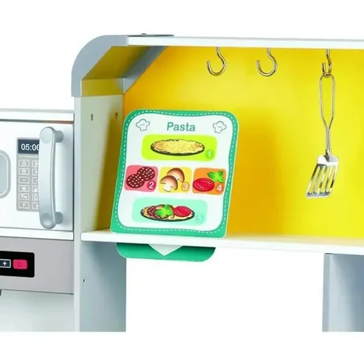 Hape - Conjunto de cozinha infantil de luxo com fritadeira