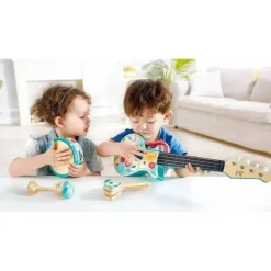 Hape - Conjunto de instrumentos infantis 4 em 1