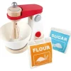 Hape - conjunto de jogo de cozinha misturador poderoso de madeira