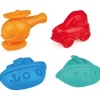 Hape - Conjunto de moldes modeladores de areia para viagens de brinquedos de praia