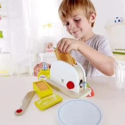 Hape - Conjunto de Torradeira Retrátil