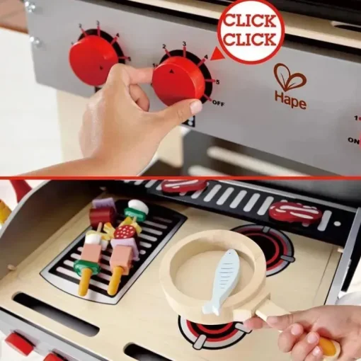 Hape - Cozinha Gourmet Grill e Shish Kabob de Madeira