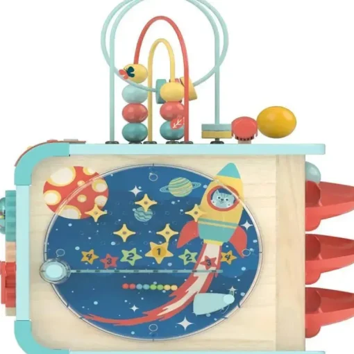 Hape - Explore e aprenda o brinquedo Magic Cube Montessori