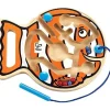 Hape - Go-Fish-Go Magnético quebra-cabeça de madeira infantil labirinto