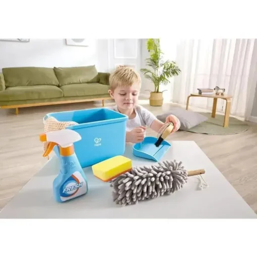 Hape - Jogo de limpeza de brinquedos infantis