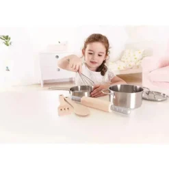 Hape - Kit de cozinha infantil de madeira escolhido pelo chef