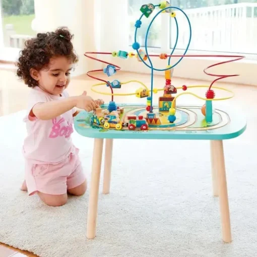 Hape - Mesa de labirinto ferroviário torcido