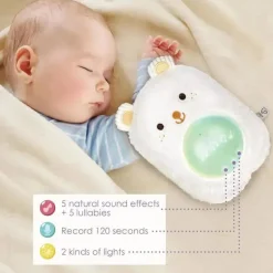 Hape - Máquina portátil de som de ruído branco para bebês
