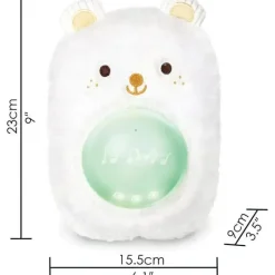 Hape - Máquina portátil de som de ruído branco para bebês