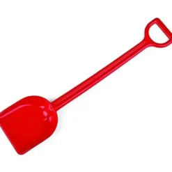 Hape - Pá de areia poderosa para praia e brinquedos para ferramentas de jardim, vermelho