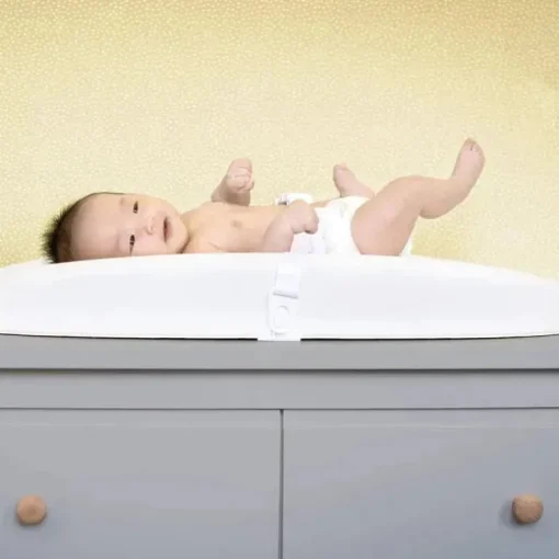 Hatch Baby - Almofada e balança de mudança de crescimento inteligente, branco