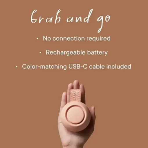 Hatch Baby - Hatch Rest Go Máquina de som portátil para bebês, pêssego