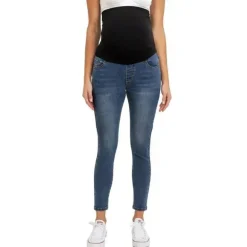 Hello Miz - Baby Bump Belly Band Denim Maternidade