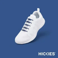Hickies – Cadarços sem gravata para adultos Premium, unissex, tamanho único, alças azuis