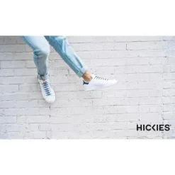 Hickies – Cadarços sem gravata para adultos Premium, unissex, tamanho único, alças azuis