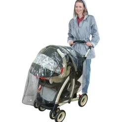 HIS Juveniles - Proteção contra intempéries do Jeep Travel System, capa de chuva para bebês, tamanho universal