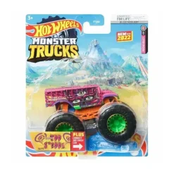 Hot Wheels - Carro fundido em molde de Monster Trucks, muito legal