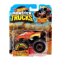 Hot Wheels - Carro fundido em molde de Monster Trucks, Hotweiler