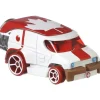 Hot Wheels Disney Pixar Toy Story Duke Caboom Carro Personagem, Branco/Vermelho