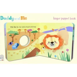 House Of Marbles - Daddy And Me Finger Puppet Book