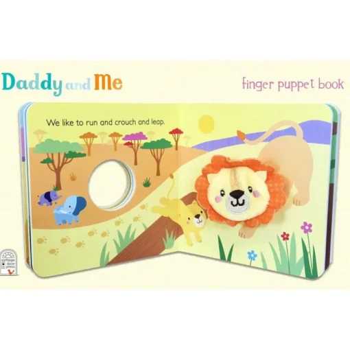 House Of Marbles - Daddy And Me Finger Puppet Book