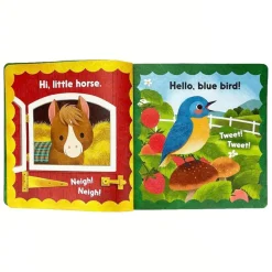House Of Marbles - Hello Farm! John Deere Tuffy Book