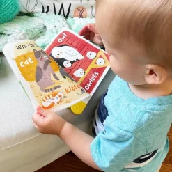 House Of Marbles - Hello Farm! John Deere Tuffy Book