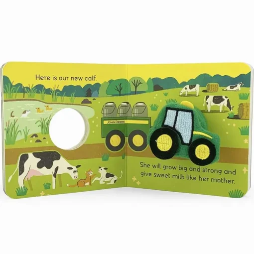 House Of Marbles - I Am A Tractor Finger Puppet Book