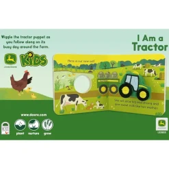 House Of Marbles - I Am A Tractor Finger Puppet Book