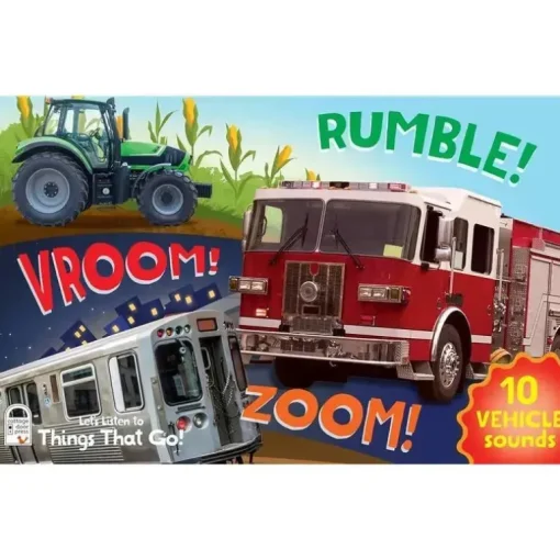House Of Marbles - Livro de Som Rumble!, Vroom!, Zoom!