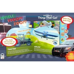 House Of Marbles - Livro de Som Rumble!, Vroom!, Zoom!