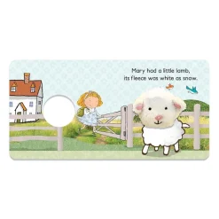 House Of Marbles - Mary Had A Little Lamb Finger Puppet Book