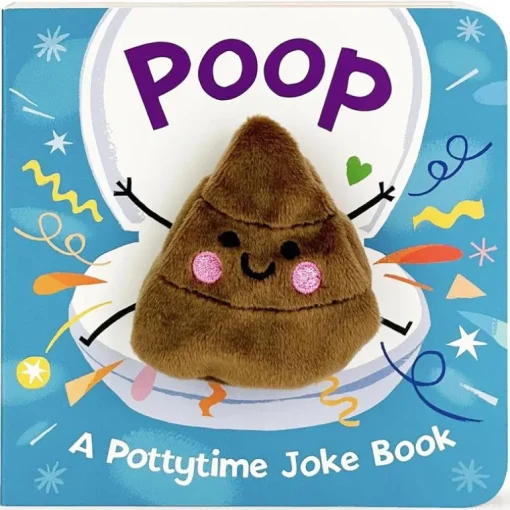 House Of Marbles - Poop! Finger Puppet Book