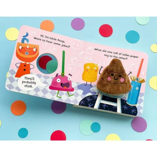 House Of Marbles - Poop! Finger Puppet Book