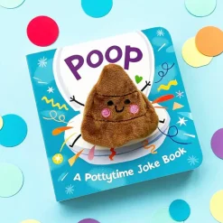 House Of Marbles - Poop! Finger Puppet Book