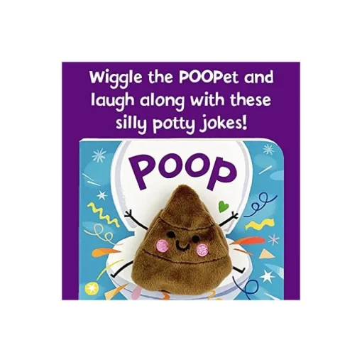 House Of Marbles - Poop! Finger Puppet Book