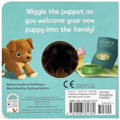 House Of Marbles - Puppy Love Finger Puppet Book