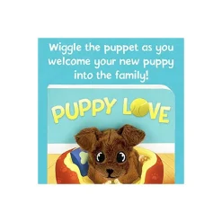 House Of Marbles - Puppy Love Finger Puppet Book