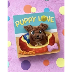House Of Marbles - Puppy Love Finger Puppet Book