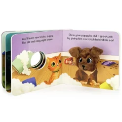House Of Marbles - Puppy Love Finger Puppet Book